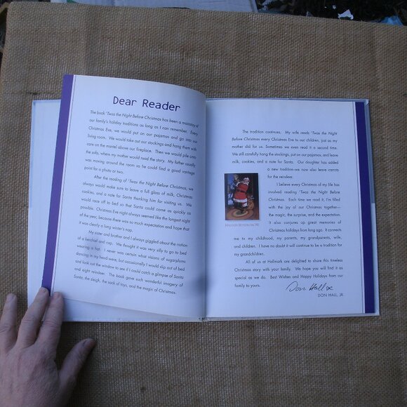 Twas the Night Before Christmas Coca Cola Santa Tribute Book - Picture 5 of 16